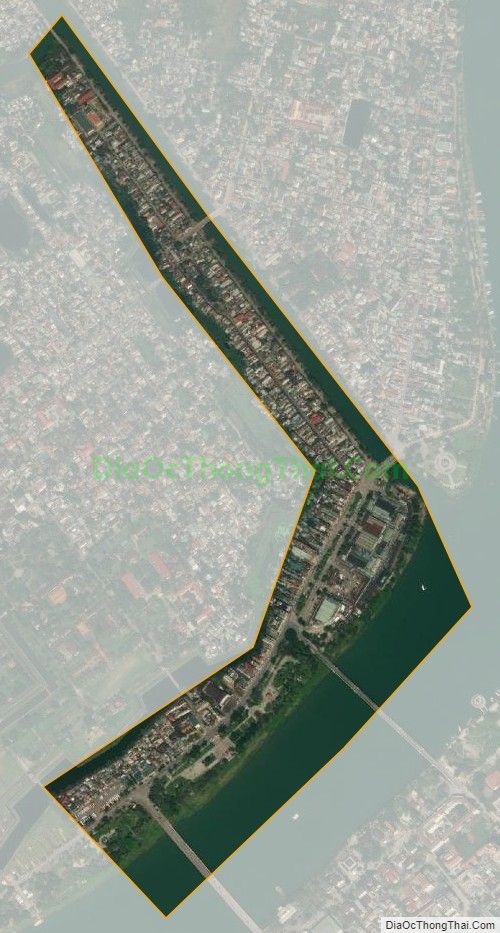 Bản đồ vệ tinh phường Phú Hòa, thành phố Huế