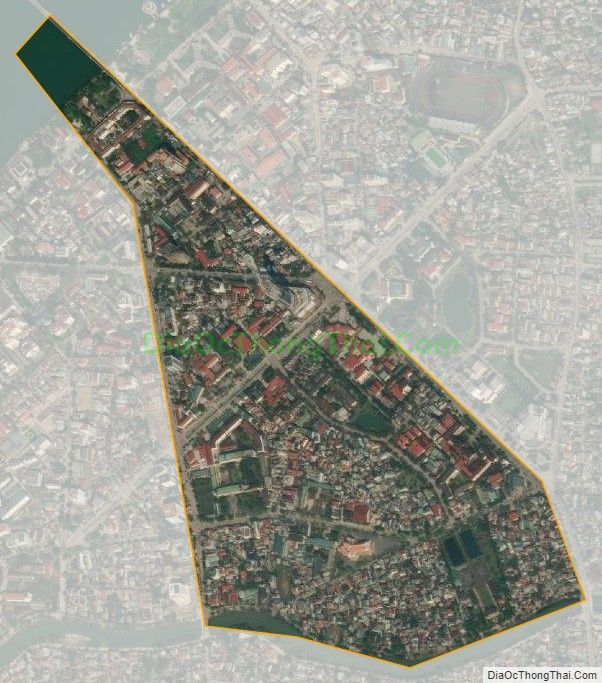 Bản đồ vệ tinh phường Phú Nhuận, thành phố Huế