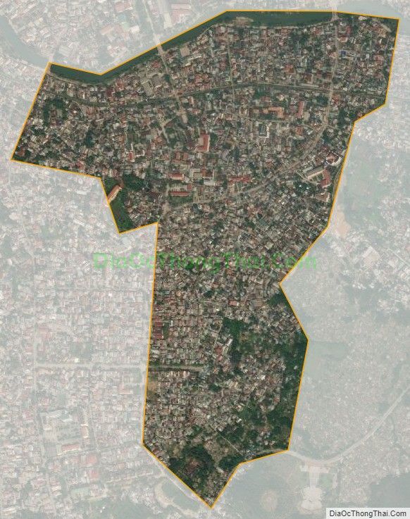 Bản đồ vệ tinh phường Phước Vĩnh, thành phố Huế