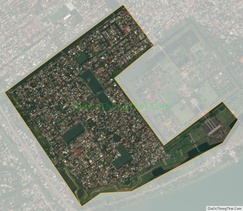 Bản đồ vệ tinh phường Thuận Hòa, thành phố Huế