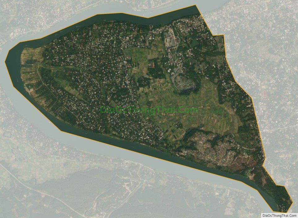 Bản đồ vệ tinh phường Thủy Biều, thành phố Huế