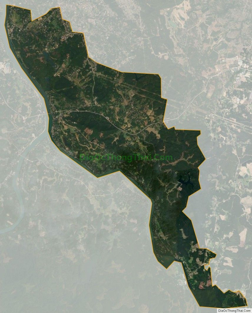 Bản đồ vệ tinh xã Thủy Bằng, thị xã Hương Thủy