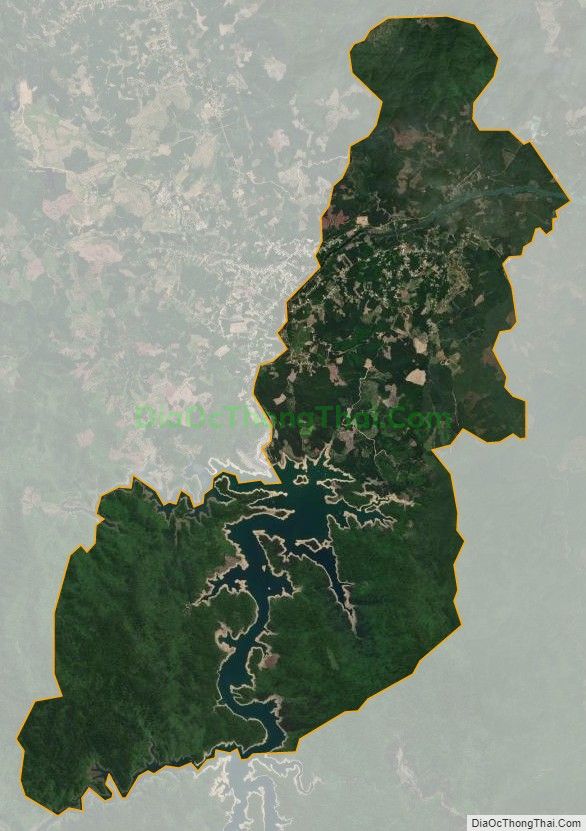 Bản đồ vệ tinh xã Bình Thành, thị xã Hương Trà