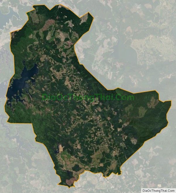 Bản đồ vệ tinh xã Hương Bình, thị xã Hương Trà