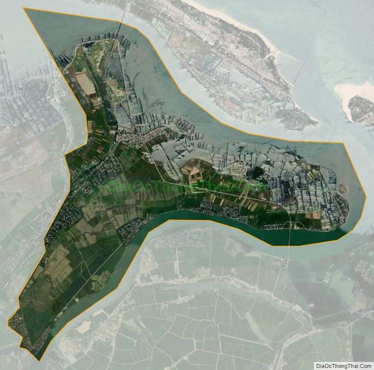 Bản đồ vệ tinh xã Hương Phong, thành phố Huế