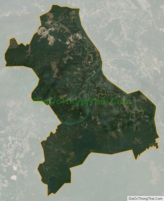 Bản đồ vệ tinh xã Hương Thọ, thị xã Hương Trà