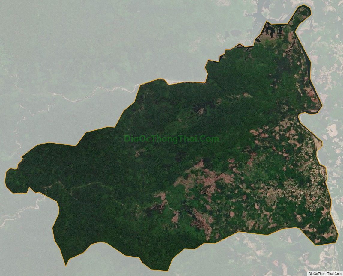 Bản đồ vệ tinh xã Hương Sơn, huyện Nam Đông