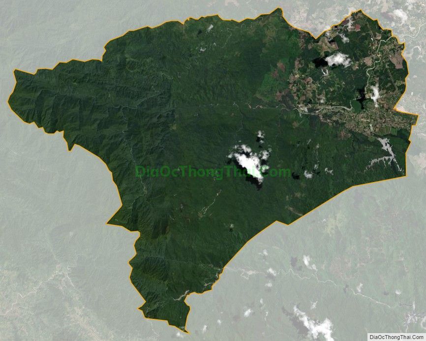 Bản đồ vệ tinh xã Phong Mỹ, huyện Phong Điền
