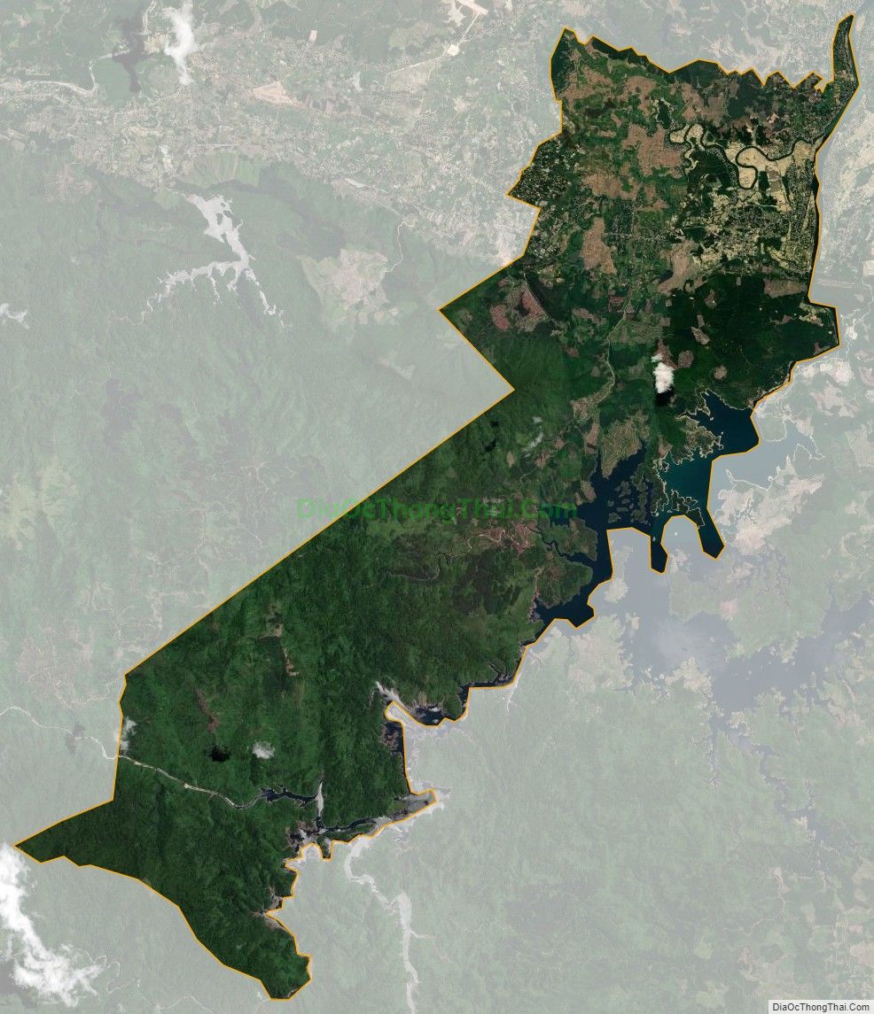 Bản đồ vệ tinh xã Phong Sơn, huyện Phong Điền