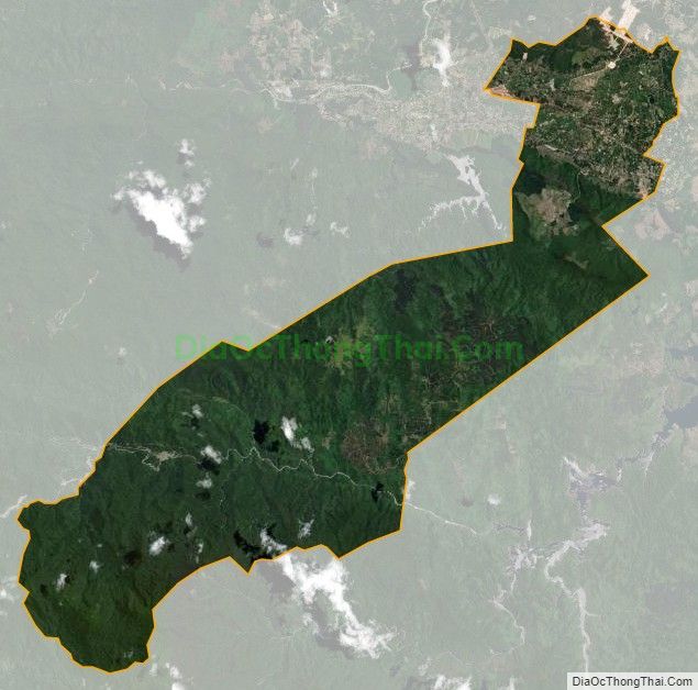 Bản đồ vệ tinh xã Phong Xuân, huyện Phong Điền
