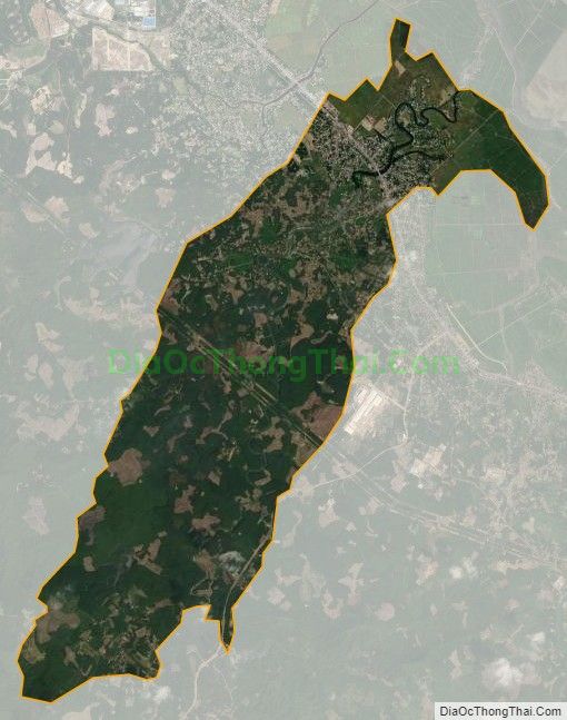Bản đồ vệ tinh xã Lộc Bổn, huyện Phú Lộc