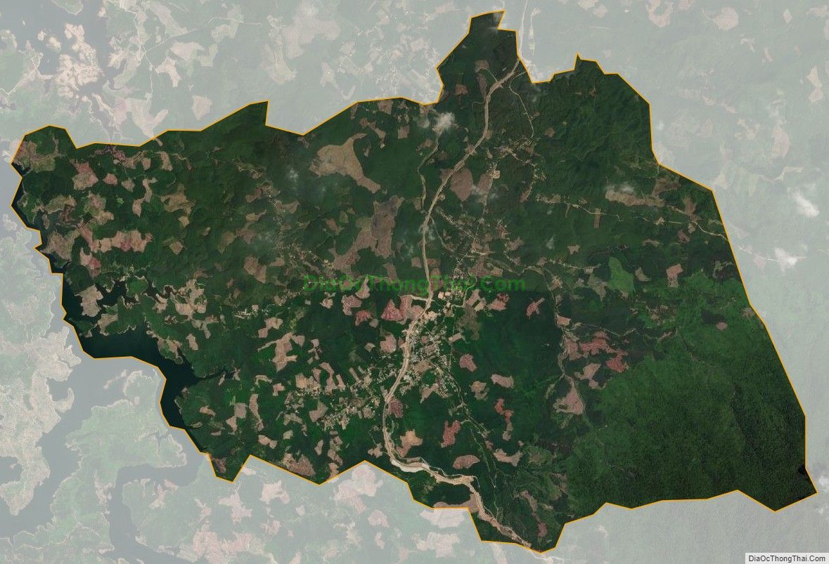 Bản đồ vệ tinh xã Xuân Lộc, huyện Phú Lộc