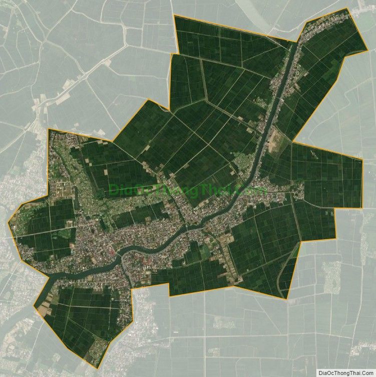 Bản đồ vệ tinh xã Phú Dương, thành phố Huế