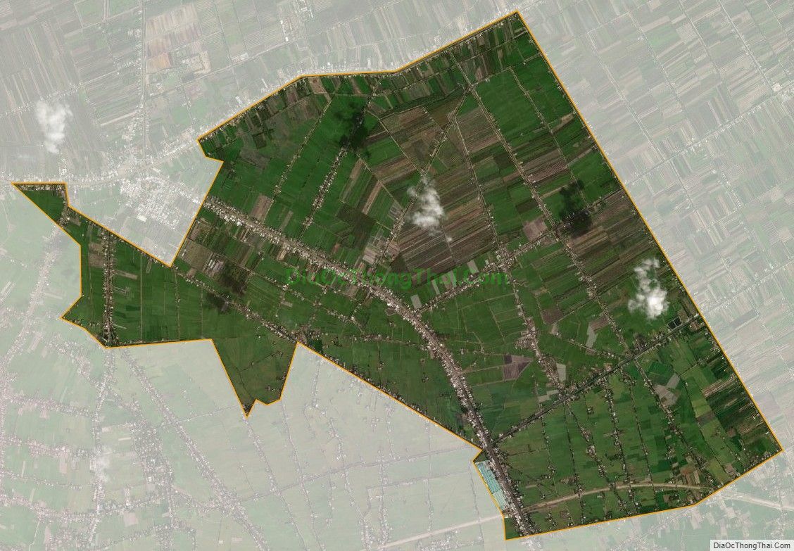Bản đồ vệ tinh xã Phước Lập, huyện Tân Phước