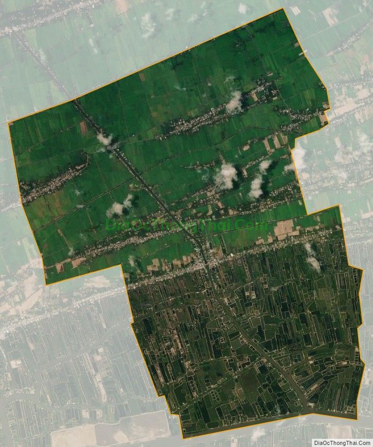 Bản đồ vệ tinh xã Đôn Châu, huyện Duyên Hải