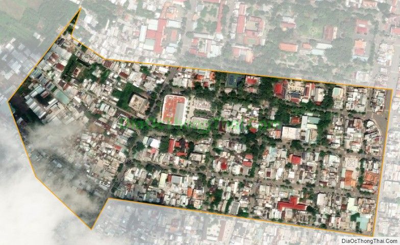 Bản đồ vệ tinh Phường 2, thành phố Trà Vinh