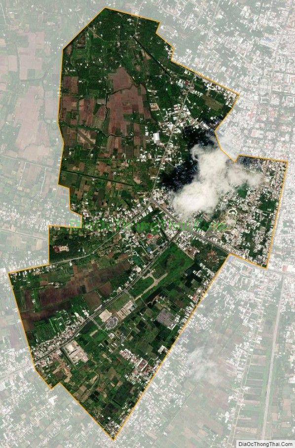 Bản đồ vệ tinh Phường 7, thành phố Trà Vinh