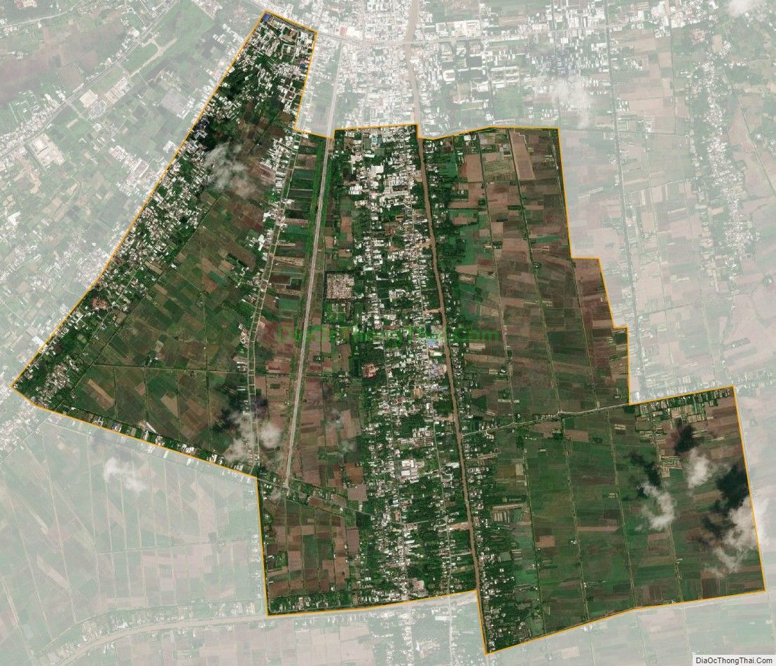 Bản đồ vệ tinh Phường 9, thành phố Trà Vinh