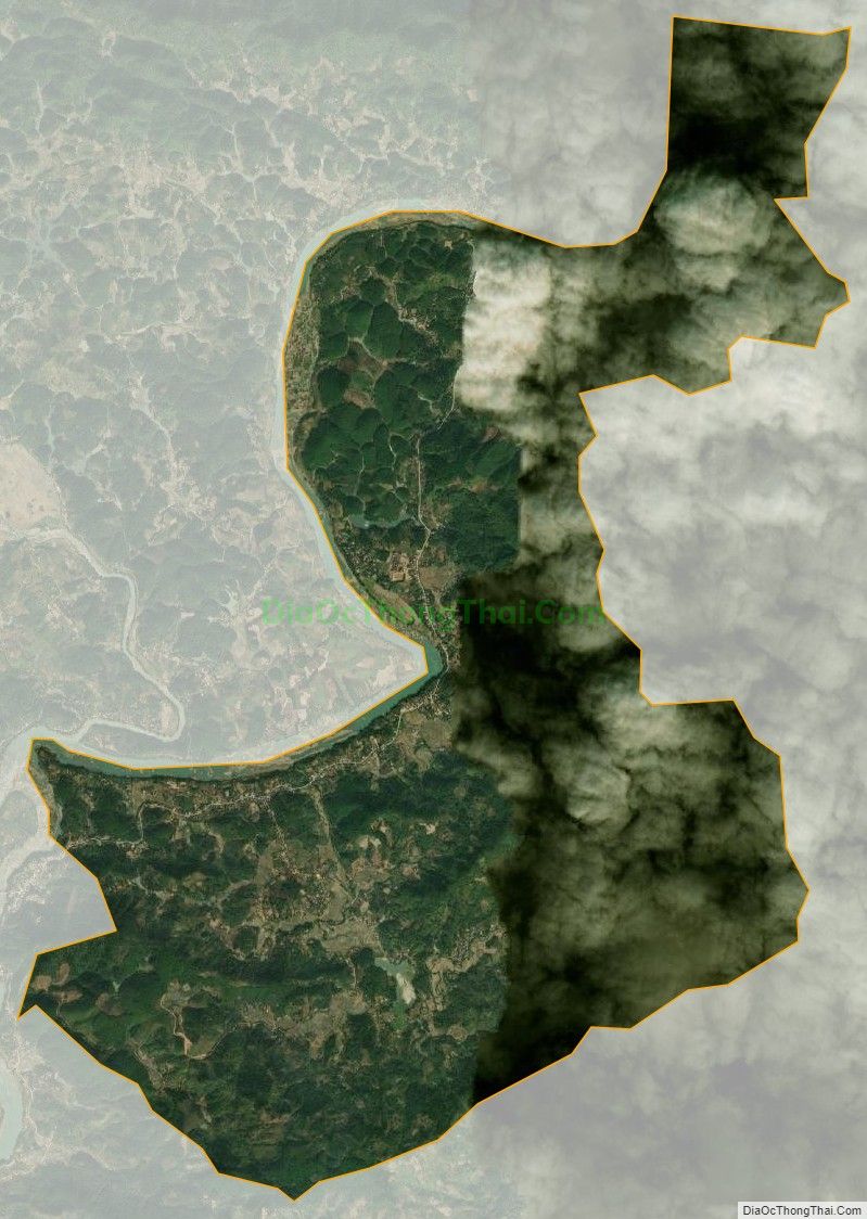 Bản đồ vệ tinh xã Ngọc Hội, huyện Chiêm Hóa