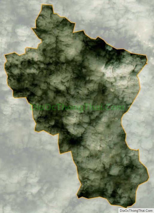 Bản đồ vệ tinh xã Phú Bình, huyện Chiêm Hóa