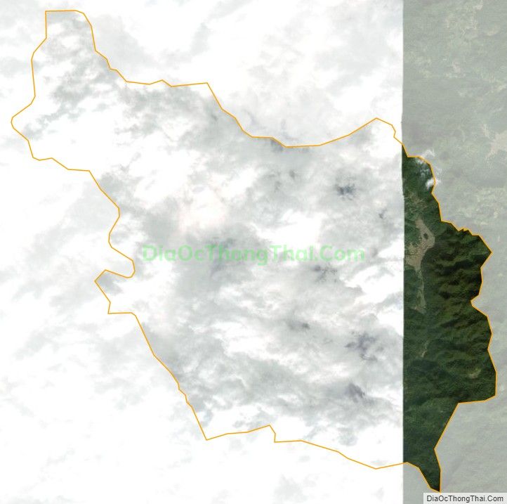Bản đồ vệ tinh xã Yên Thuận, huyện Hàm Yên