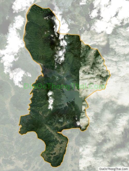 Bản đồ vệ tinh xã Khuôn Hà, huyện Lâm Bình