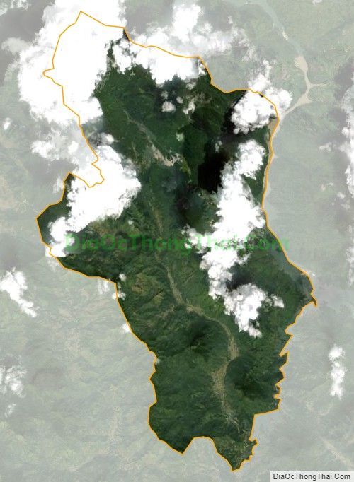 Bản đồ vệ tinh xã Phúc Yên, huyện Lâm Bình