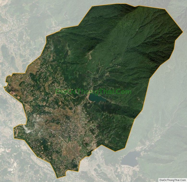 Bản đồ vệ tinh xã Ninh Lai, huyện Sơn Dương