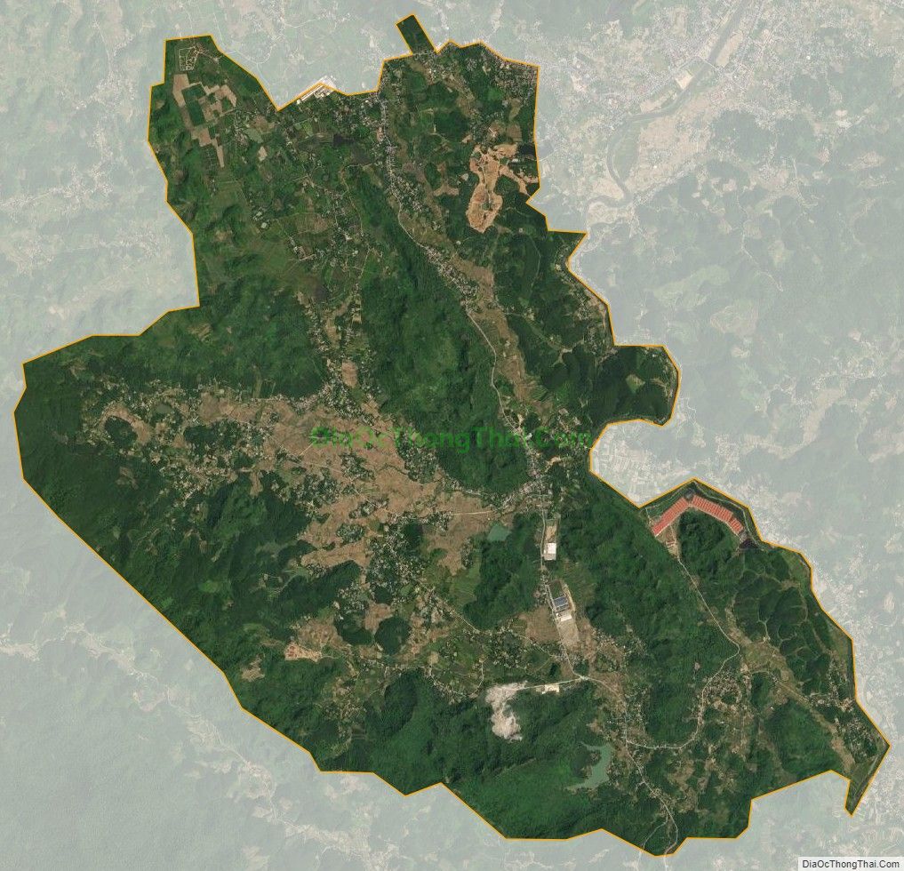 Bản đồ vệ tinh xã Phúc Ứng, huyện Sơn Dương