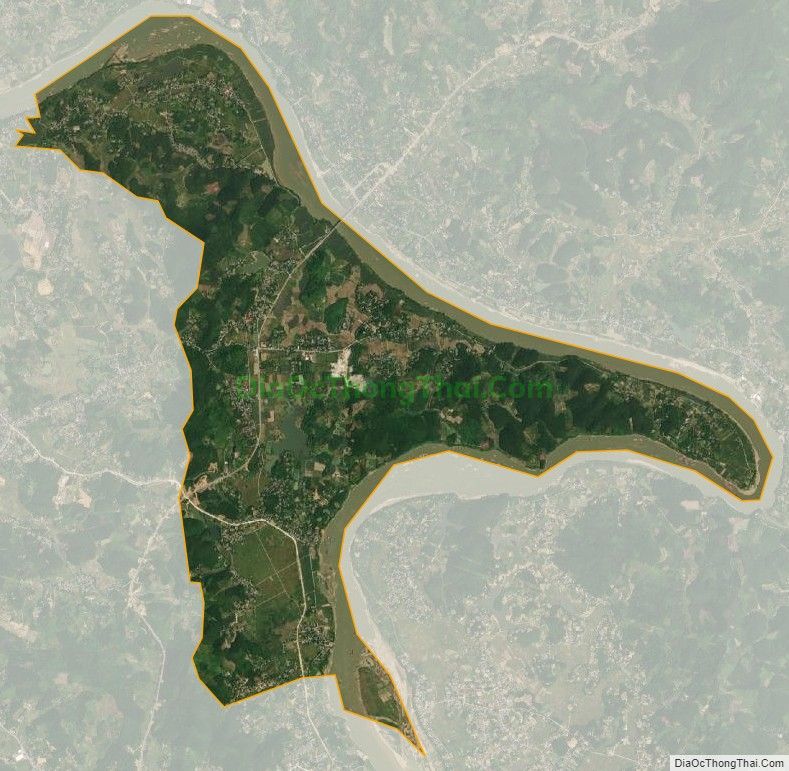 Bản đồ vệ tinh xã An Khang, thành phố Tuyên Quang