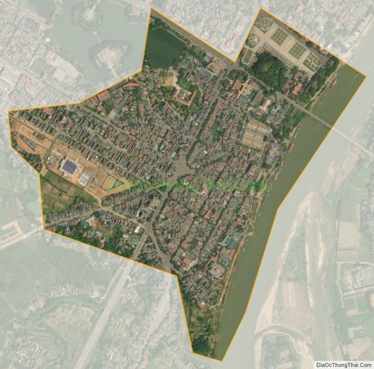 Bản đồ vệ tinh phường Tân Quang, thành phố Tuyên Quang
