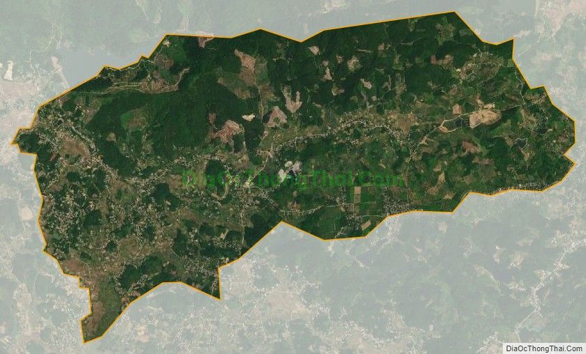Bản đồ vệ tinh xã Nhữ Khê, huyện Yên Sơn