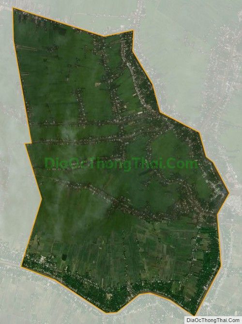 Bản đồ vệ tinh xã Phú Lộc, huyện Tam Bình