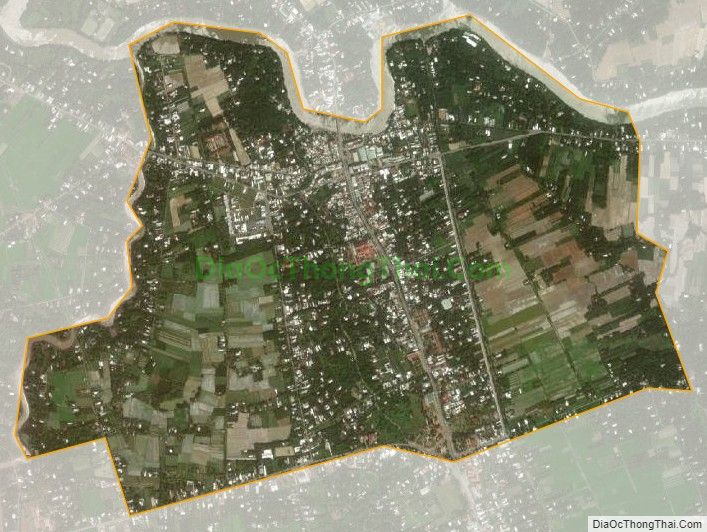 Bản đồ vệ tinh Thị trấn Vũng Liêm, huyện Vũng Liêm