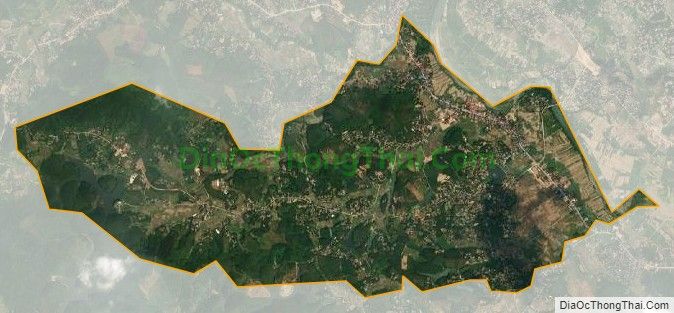 Bản đồ vệ tinh xã Hợp Lý, huyện Lập Thạch