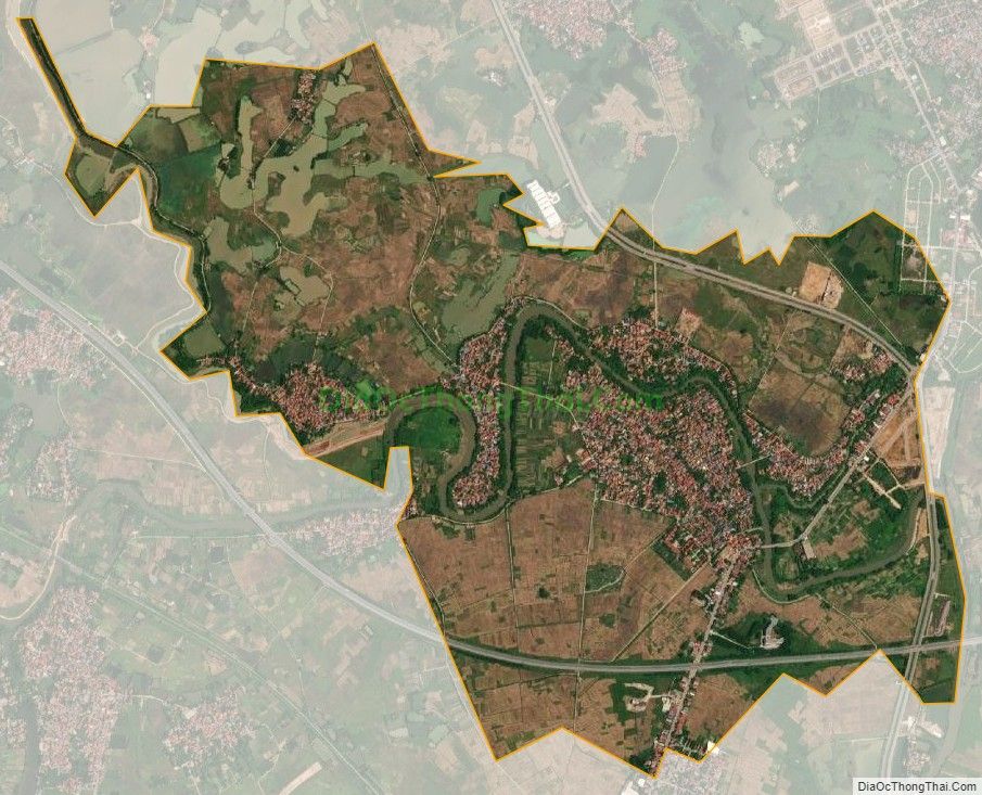 Bản đồ vệ tinh phường Nam Viêm, thành phố Phúc Yên