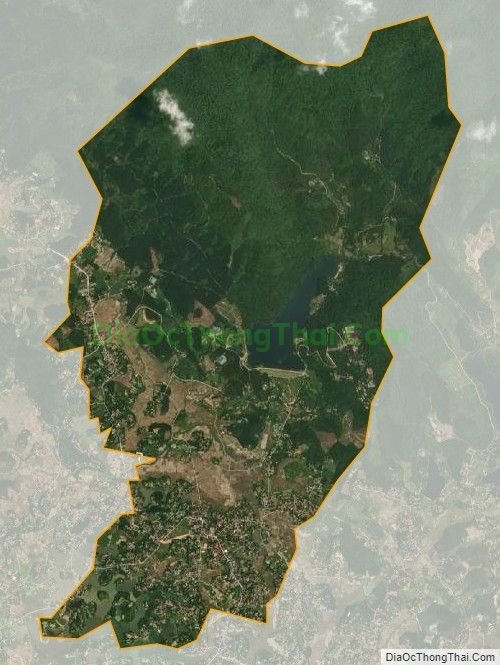 Bản đồ vệ tinh xã Đồng Quế, huyện Sông Lô