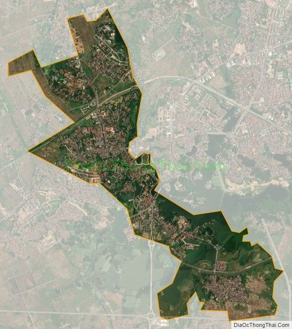 Bản đồ vệ tinh phường Đồng Tâm, thành phố Vĩnh Yên