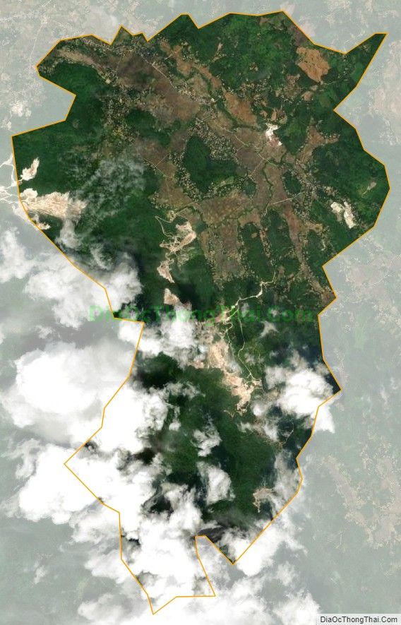 Bản đồ vệ tinh xã Liễu Đô, huyện Lục Yên