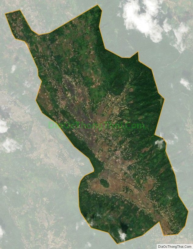 Bản đồ vệ tinh xã Mai Sơn, huyện Lục Yên