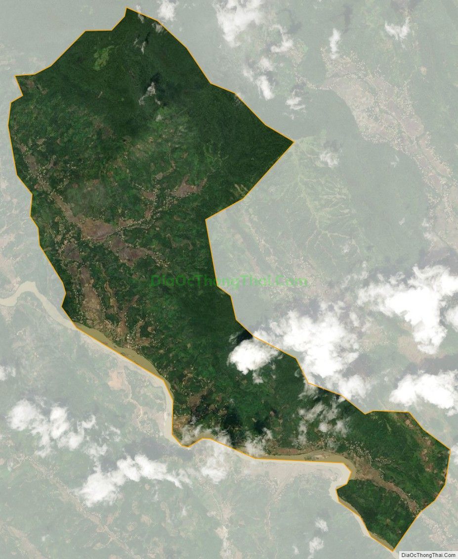 Bản đồ vệ tinh xã Minh Chuẩn, huyện Lục Yên