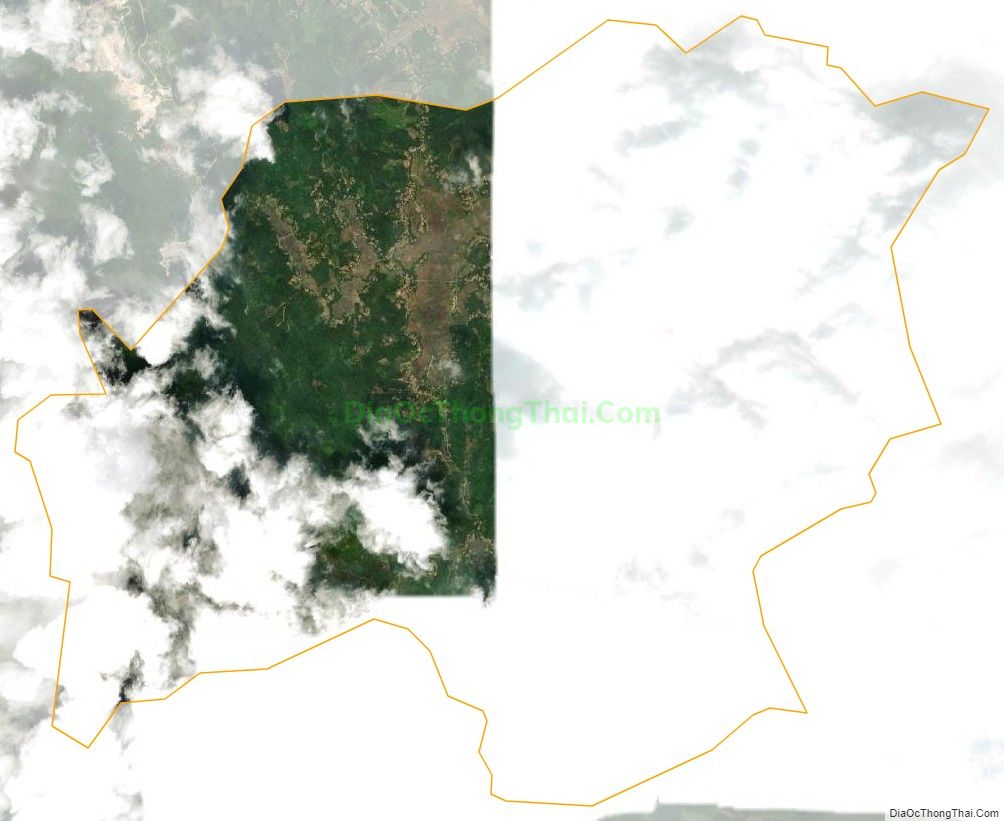Bản đồ vệ tinh xã Minh Tiến, huyện Lục Yên
