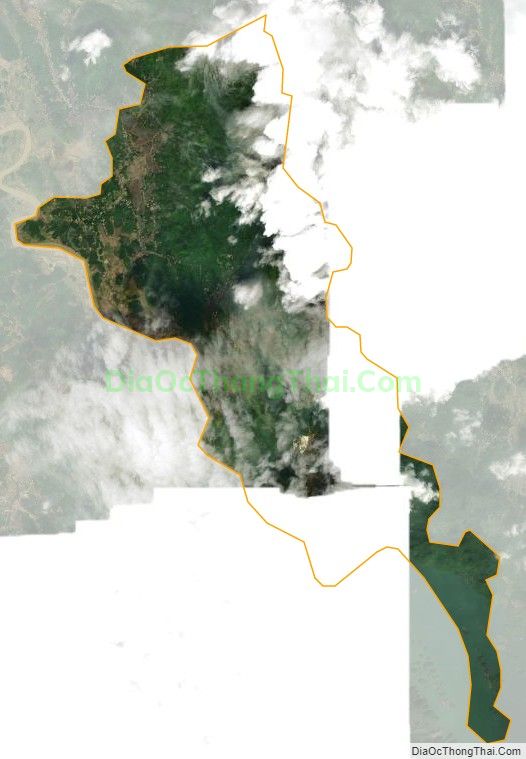 Bản đồ vệ tinh xã Phan Thanh, huyện Lục Yên