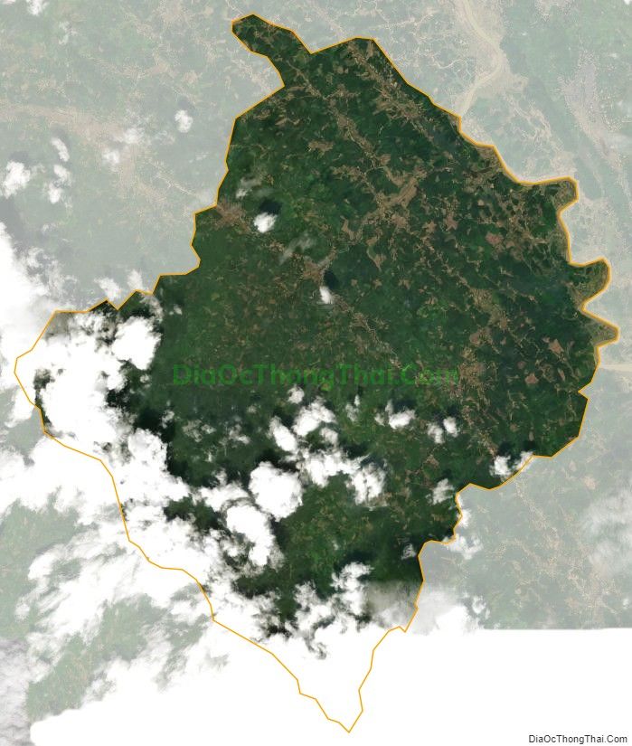 Bản đồ vệ tinh xã Phúc Lợi, huyện Lục Yên