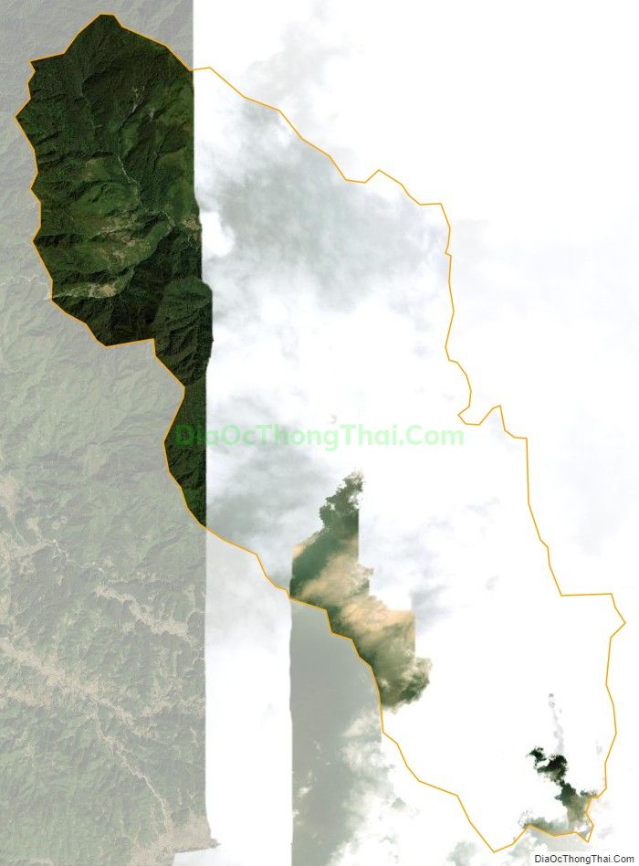 Bản đồ vệ tinh xã Cao Phạ, huyện Mù Cang Chải