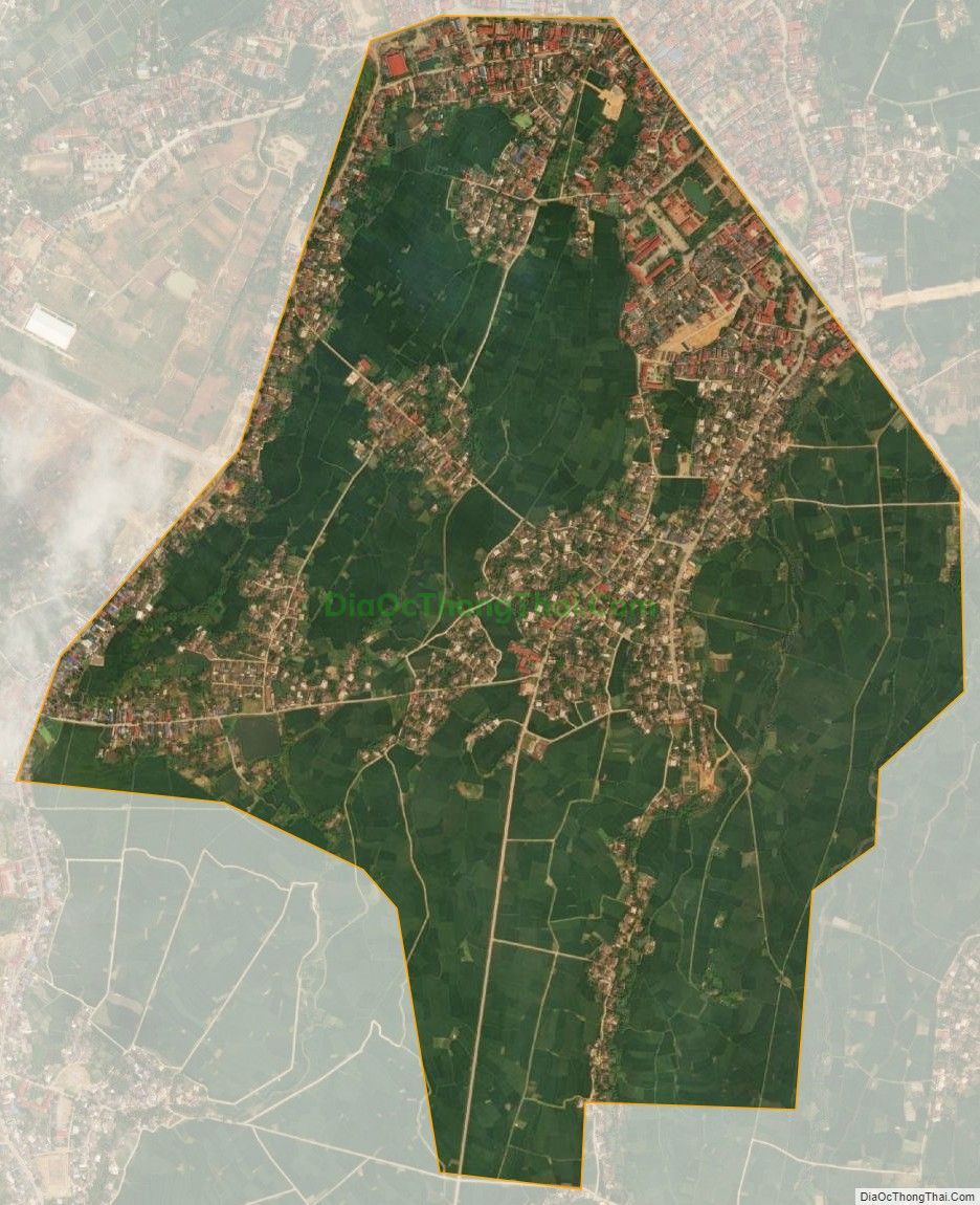 Bản đồ vệ tinh phường Tân An, thị xã Nghĩa Lộ