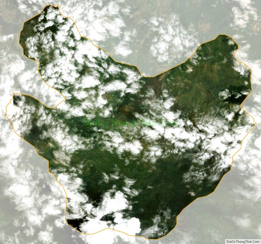 Bản đồ vệ tinh xã Bản Mù, huyện Trạm Tấu