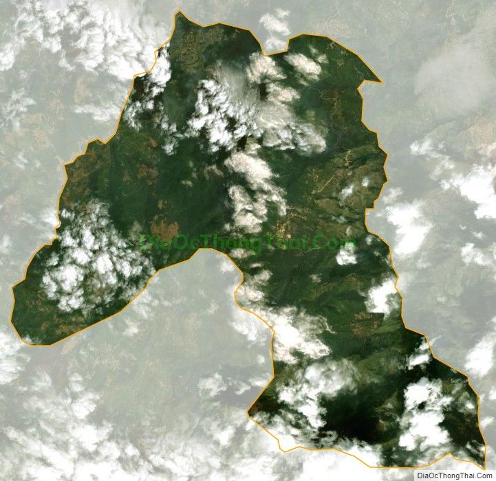 Bản đồ vệ tinh xã Làng Nhì, huyện Trạm Tấu