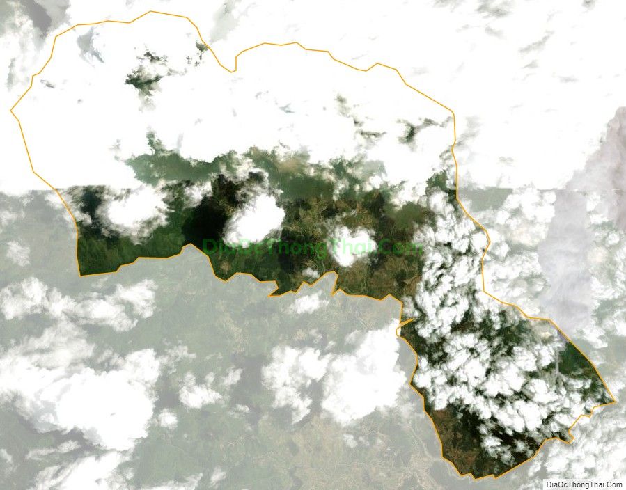 Bản đồ vệ tinh xã Xà Hồ, huyện Trạm Tấu