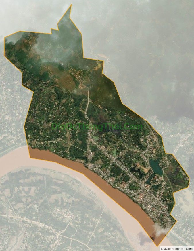 Bản đồ vệ tinh Thị trấn Cổ Phúc, huyện Trấn Yên
